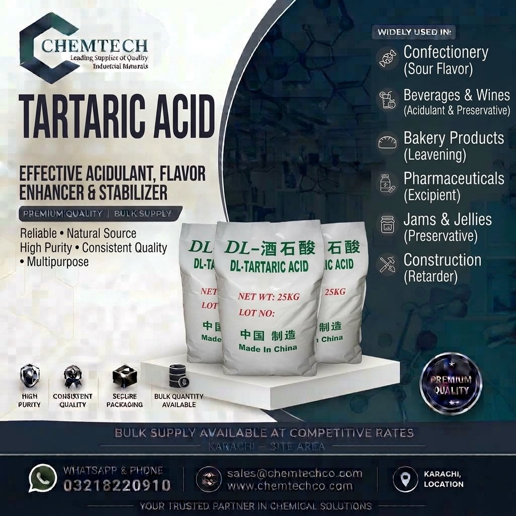 DL- Tartaric Acid